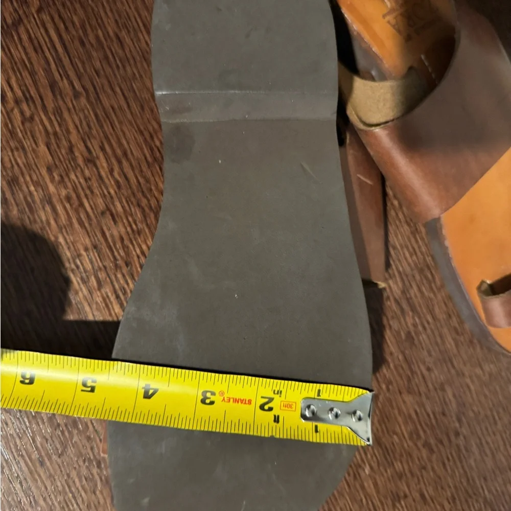 Brown Leather Sandals - Toe Loop design - Picture 4 of 6